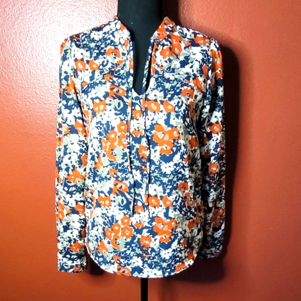 Prana floral blouse